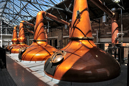 Inside the Distillation Hall in Glorious Sunshine
