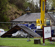 Part of Still House Roof Removed