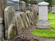 Stones Against the Graveyard Wall