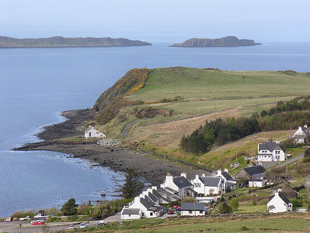 View North-West Over Stein and the Islands of Clett and Mingay