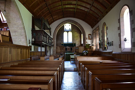 Inside the Kirk, Looking East