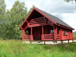 View of one of Bohenie Lodges