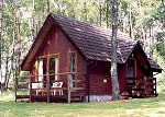View of one of Burnbank Lodges