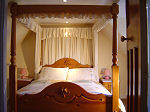 View of four poster bedroom Corner Cottage