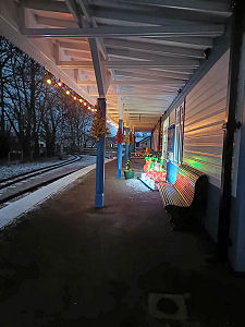 The Station at Christmas