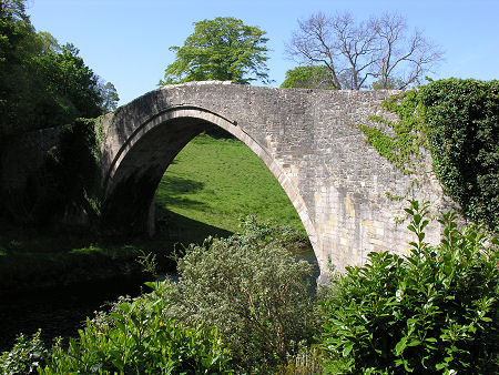 Brig o' Doon Seen from  the North Bank of the River