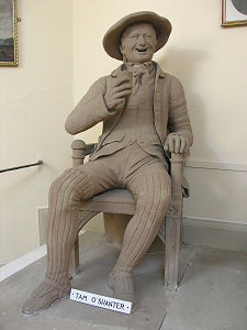 Statue of Tam o' Shanter in Alloway