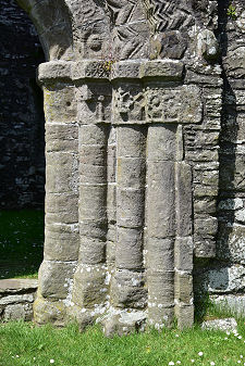 South-West Doorway Columns
